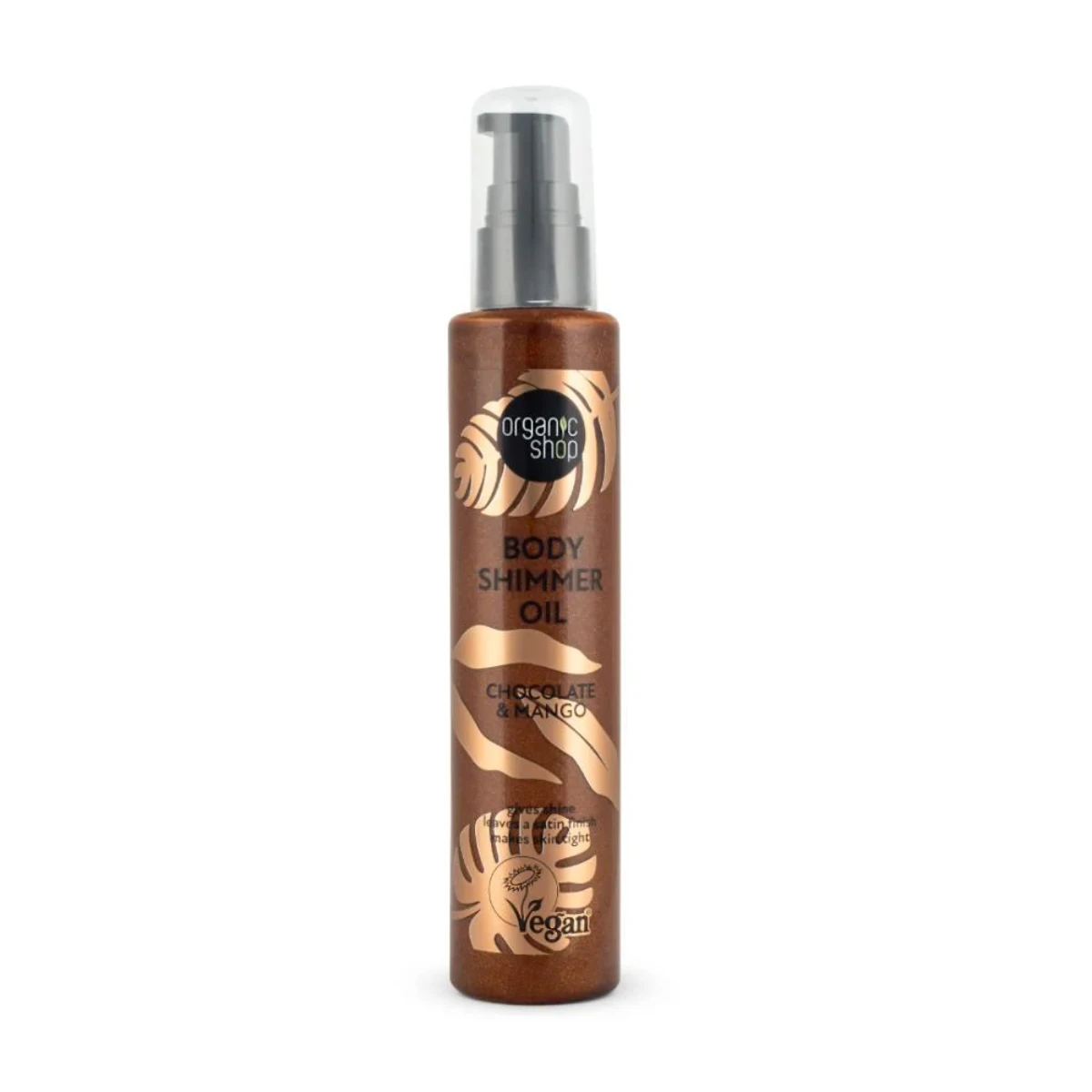 Organic Shop Dry Oil Body Shimmer with Chocolate & Mango 100 ml