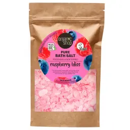 Organic Shop Pure Bath Salt With Raspberry Bliss 500 gm