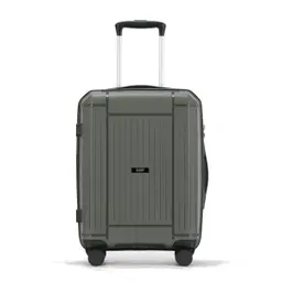 Lugain Luggage Set 3 pcs Hard Shell Suitcase PP Material Bilt In Lock 360 Silent Double Wheel Gray Color (20 24 28) 