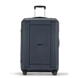 Lugain Luggage Set 3 pcs Hard Shell Suitcase PP Material Bilt In Lock 360 Silent Double Wheel Navy Color (20 24 28) 