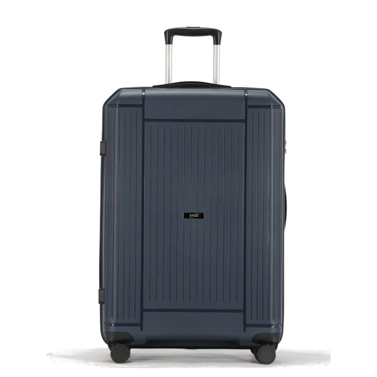 Lugain Luggage Set 3 pcs Hard Shell Suitcase PP Material Bilt In Lock 360 Silent Double Wheel Navy Color (20 24 28)  - view 1