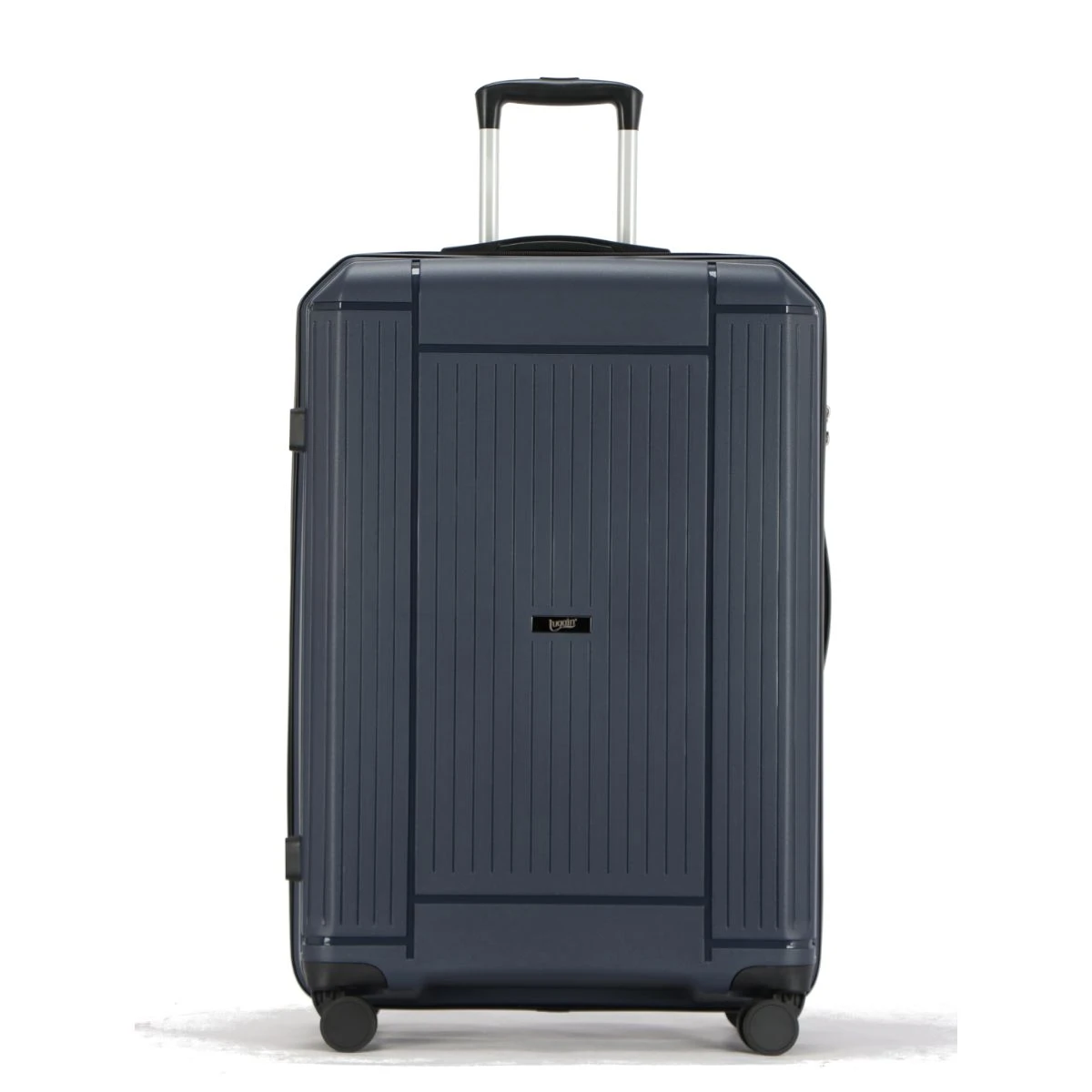 Lugain Luggage Set 3 pcs Hard Shell Suitcase PP Material Bilt In Lock 360 Silent Double Wheel Navy Color (20 24 28) 