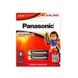 Panasonic Alkaline Battery AAA 2-Pcs 