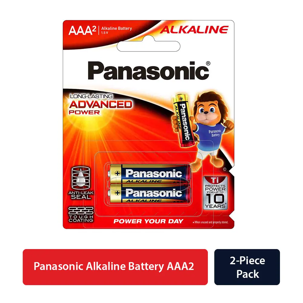 Panasonic Alkaline Battery AAA 2-Pcs  - view 2
