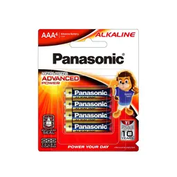 Panasonic Alkaline Battery AAA 4-Pcs 
