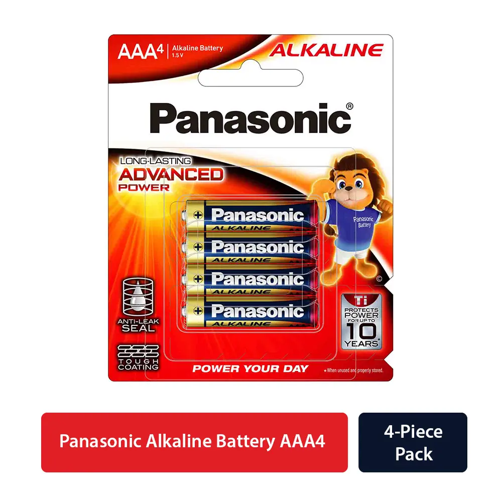 Panasonic Alkaline Battery AAA 4-Pcs  - view 2