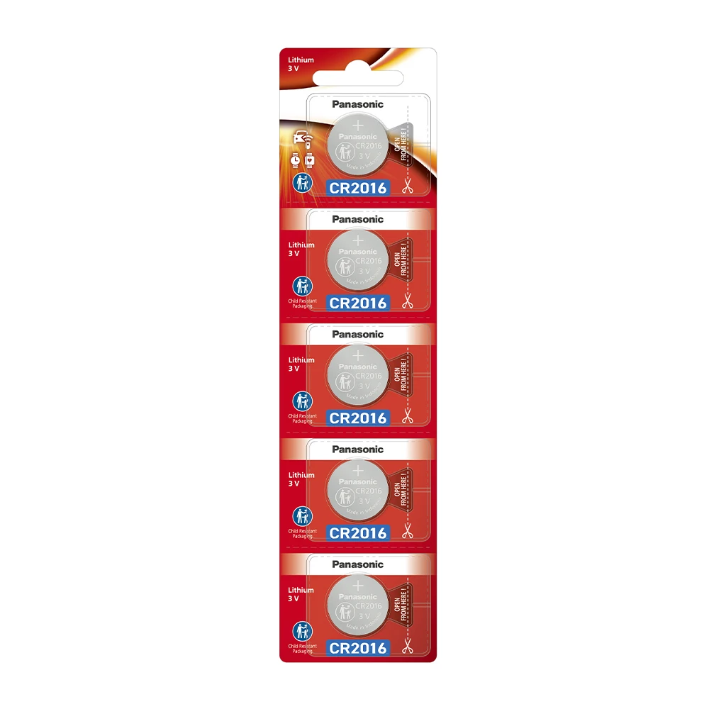 Panasonic Lithium coin CR-2025 5-Pcs 