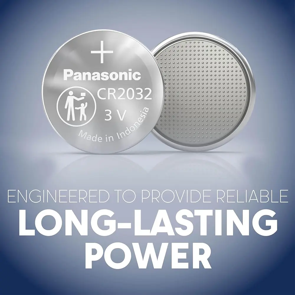Panasonic Lithium coin CR-2032 5-Pcs  - view 2