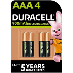 Duracell Rechargeable AAA4