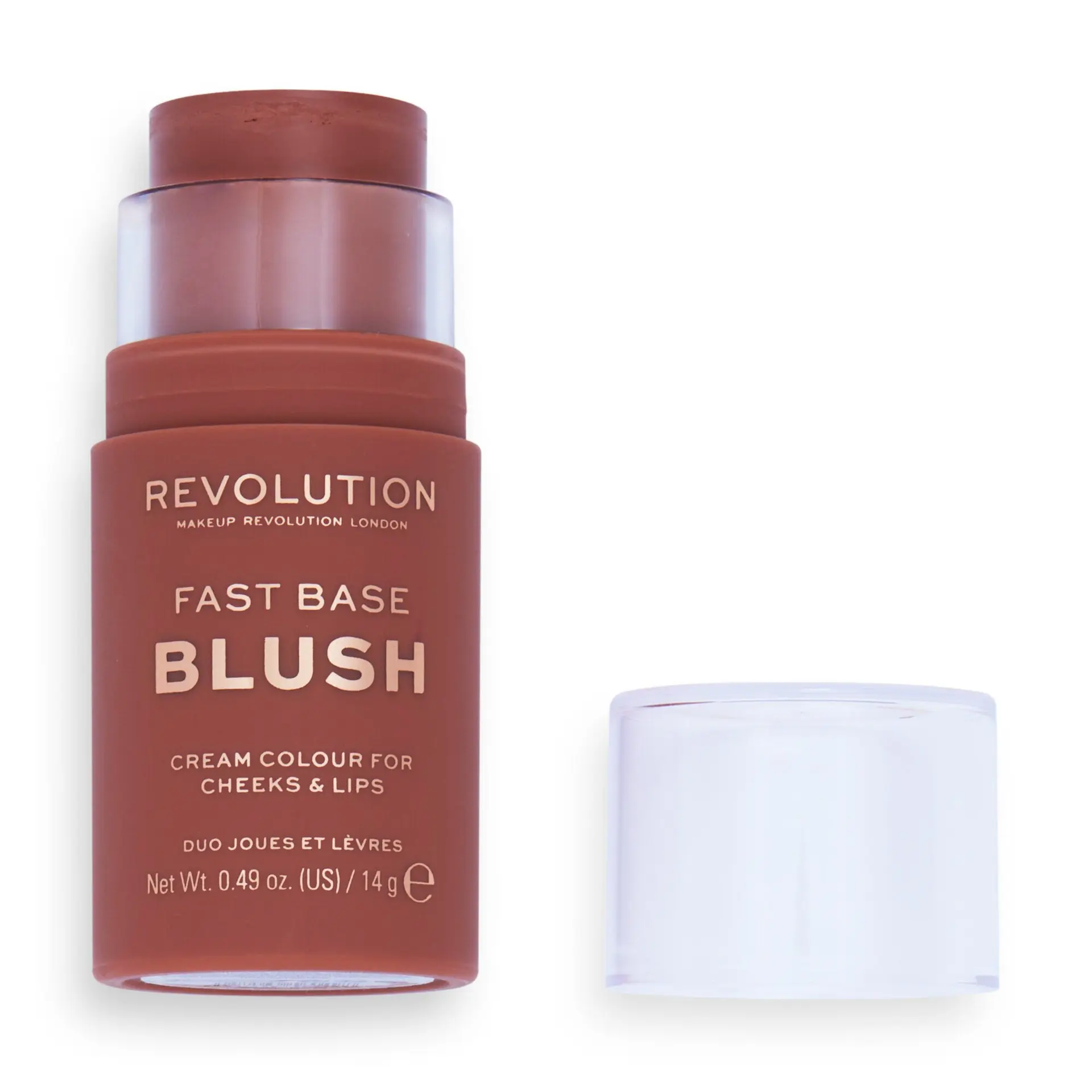 Revolution Fast Base Blush Stick Mauve - view 1
