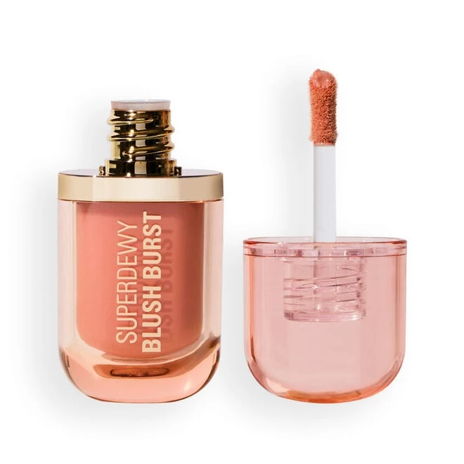 Revolution Superdewy Blush Plump Serum Liquid Blush Pink Fizz Soft Pink