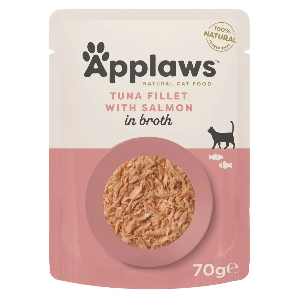 Applaws Cat Pouch Tuna with Salmon in Broth 70g - view 1