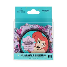 Disney Princess Gel Face Mask Scrunchie Set Ariel