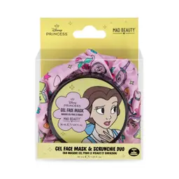 Mad Beauty Disney Princess Gel Face Mask And Scrunchie Set Belle