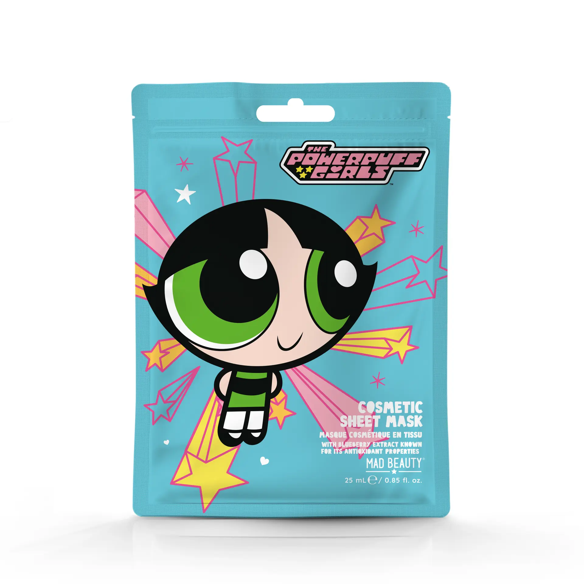 Mad Beauty Powerpuff Girls Super Cute Cosmetic Sheet Mask Buttercup - view 1
