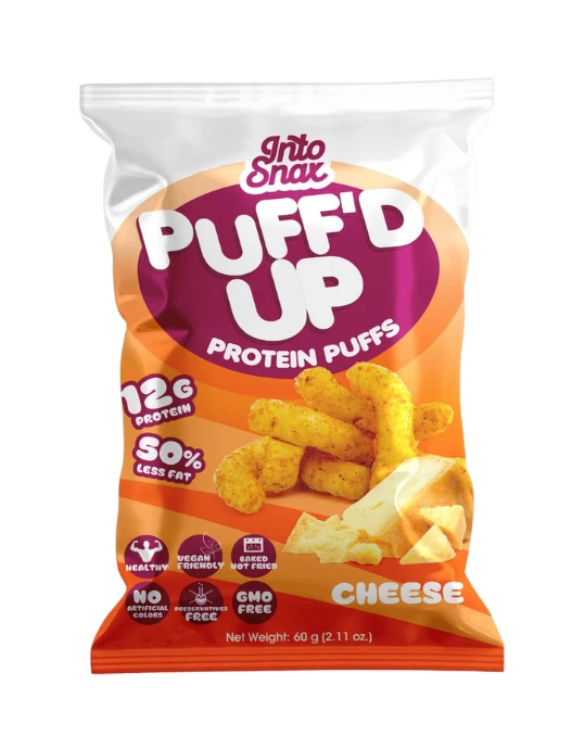 Puff'd Up Chip Protein Cheese 60 gm