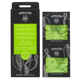 Apivita Express Beauty Face Mask Prickly Pear 6 pcs 8 ml