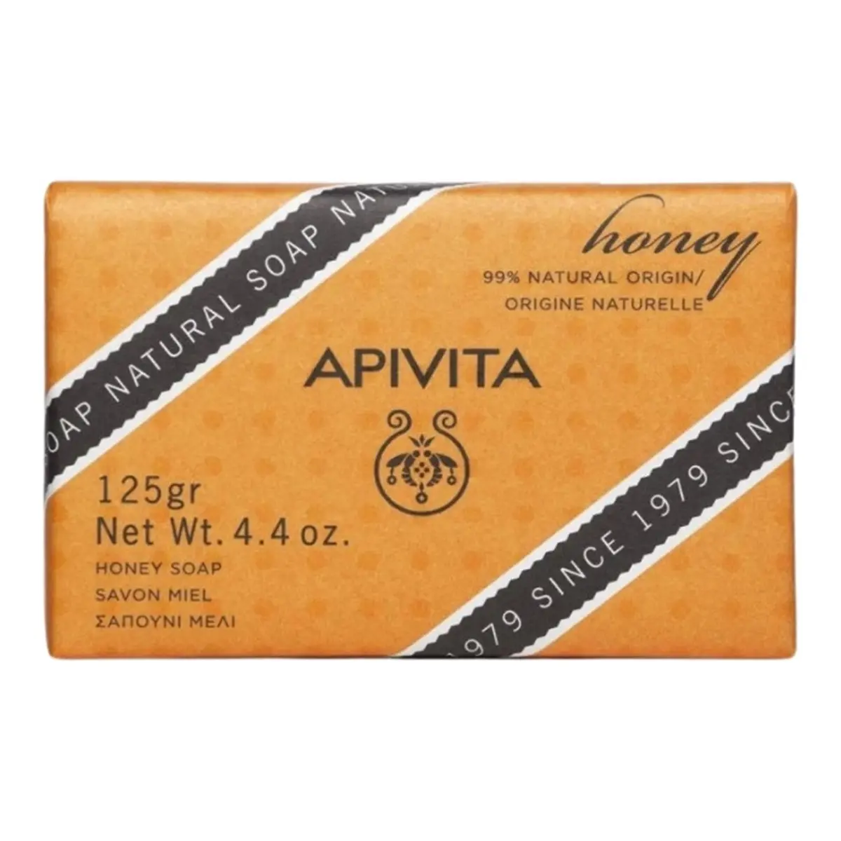 Apivita Natural Hand Soap Honey 125 gm - view 1
