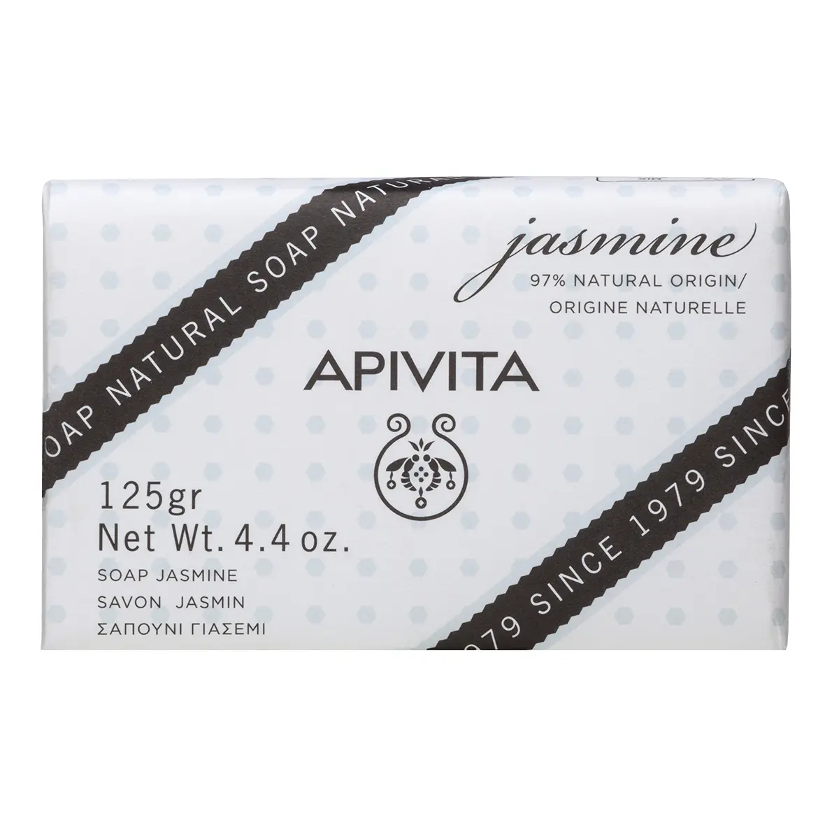 Apivita Natural Hand Soap Jasmine 125 gm - view 1