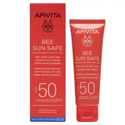 Apivita Sun Anti Spot And Anti Age Sunscreen SPF 50 50 ml