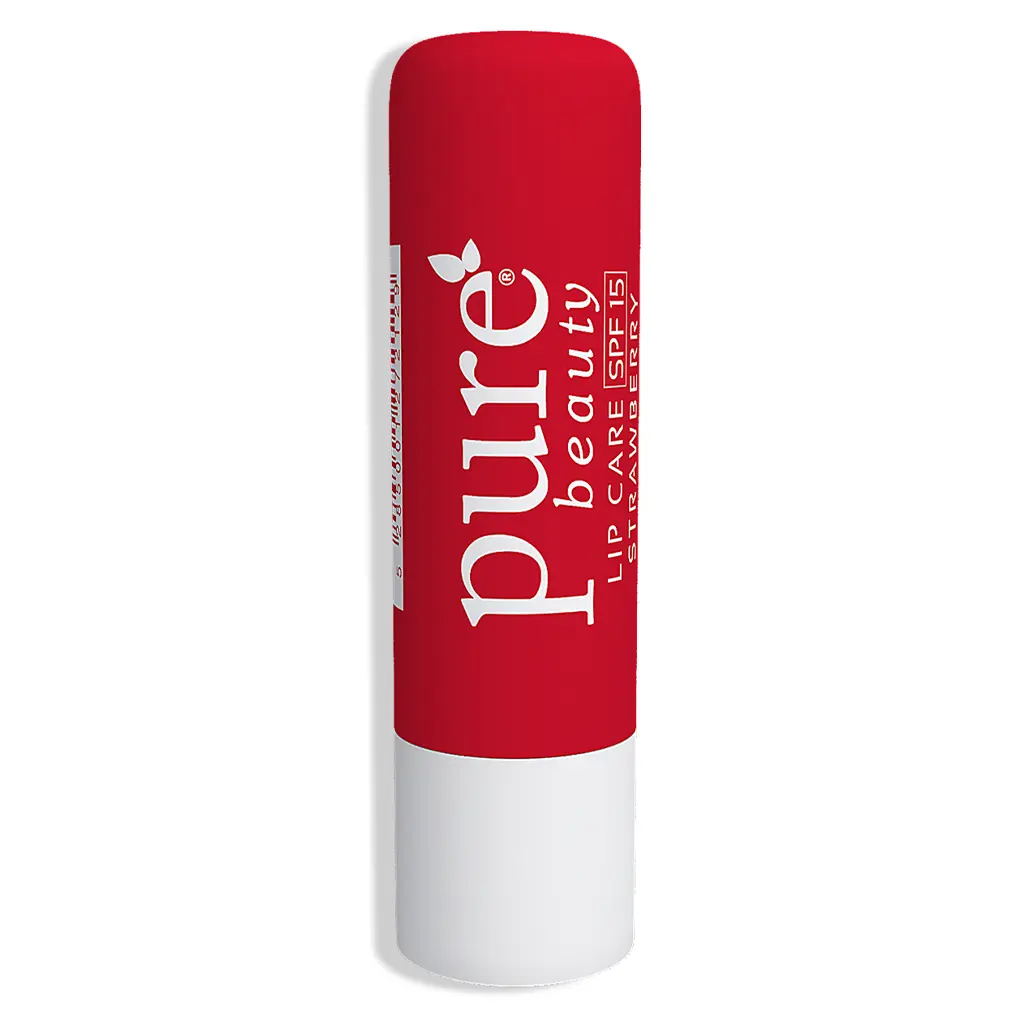 Pure Beauty Lip Balm Strawberry Spf15 4.2 gm - view 2