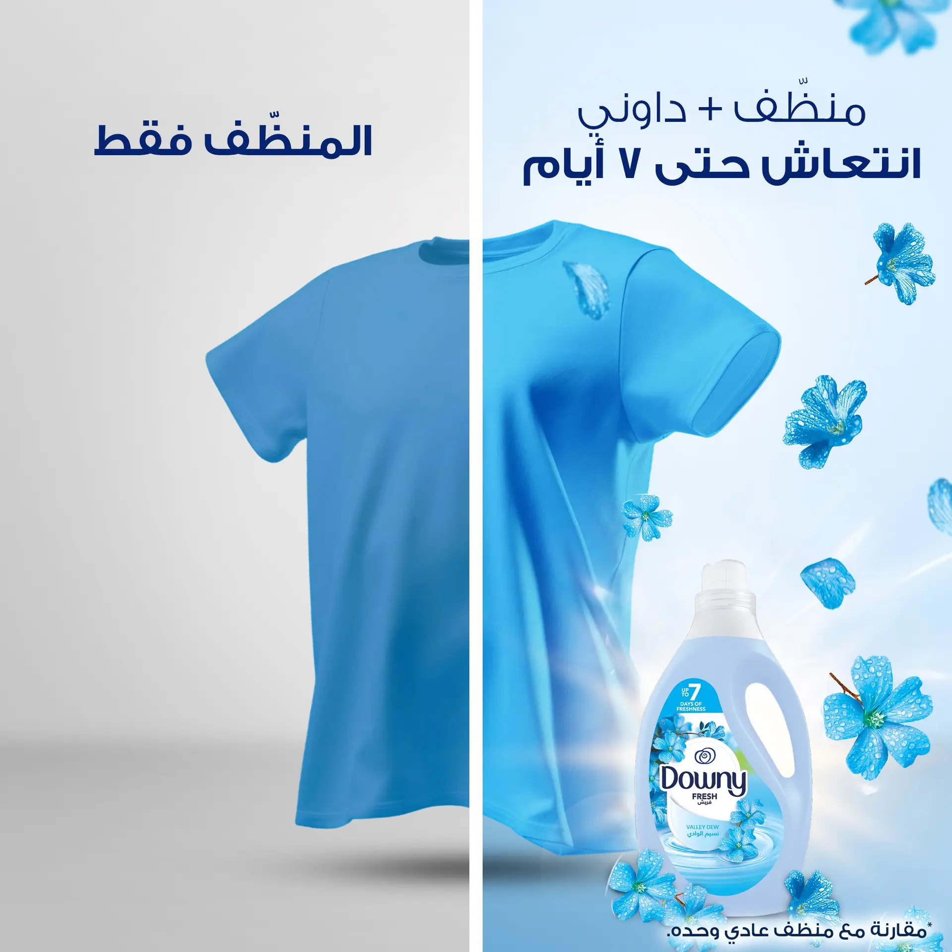 Downy Fabric Softner Valley Dew Blue 2 L - view 7