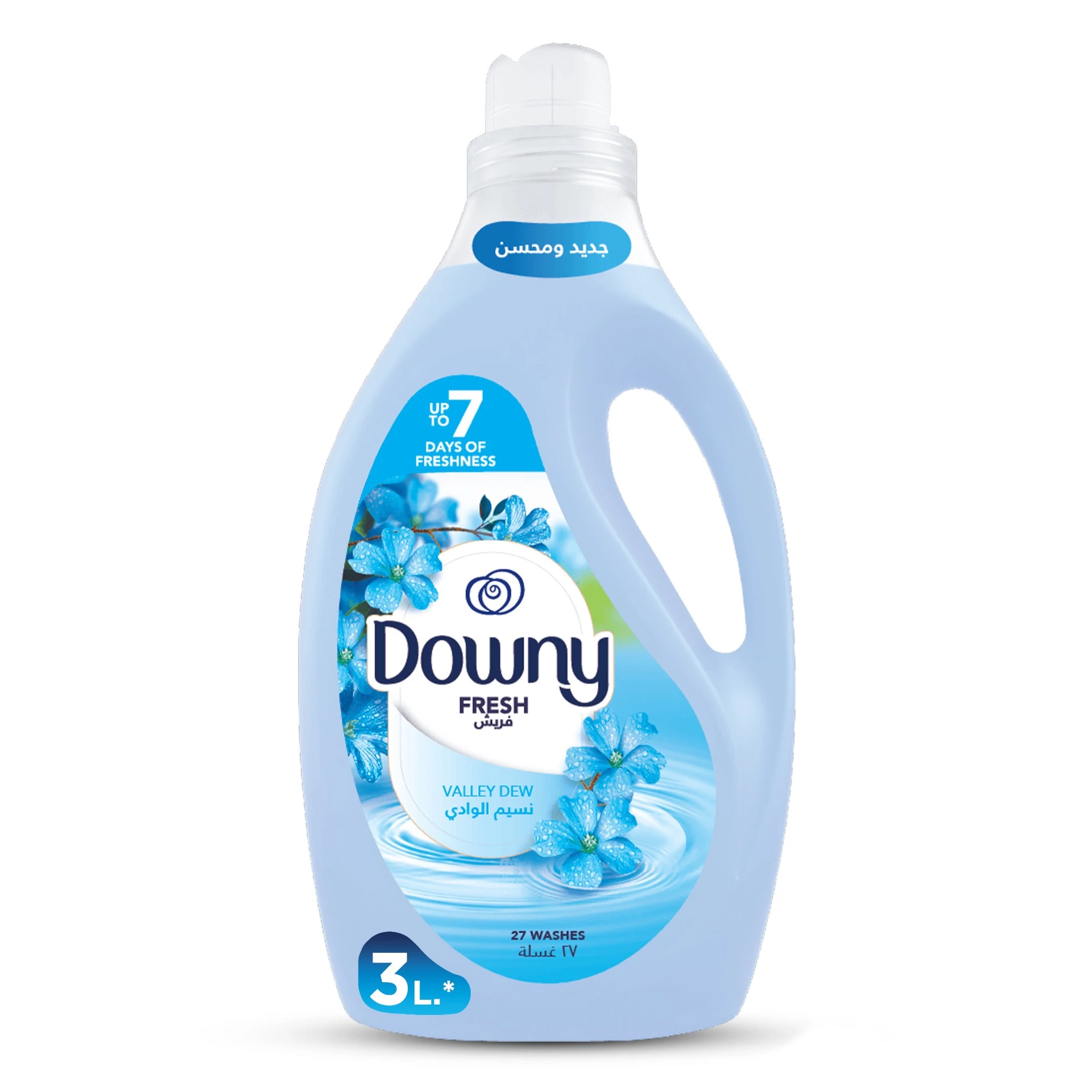 Downy Fabric Softner Valley Dew Blue 3 L