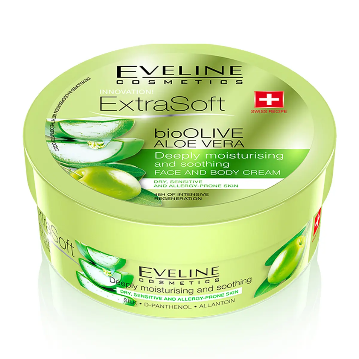 Eveline Extra Soft Aloe Vera Moisturize Face And Body Cream 175 ml - view 5