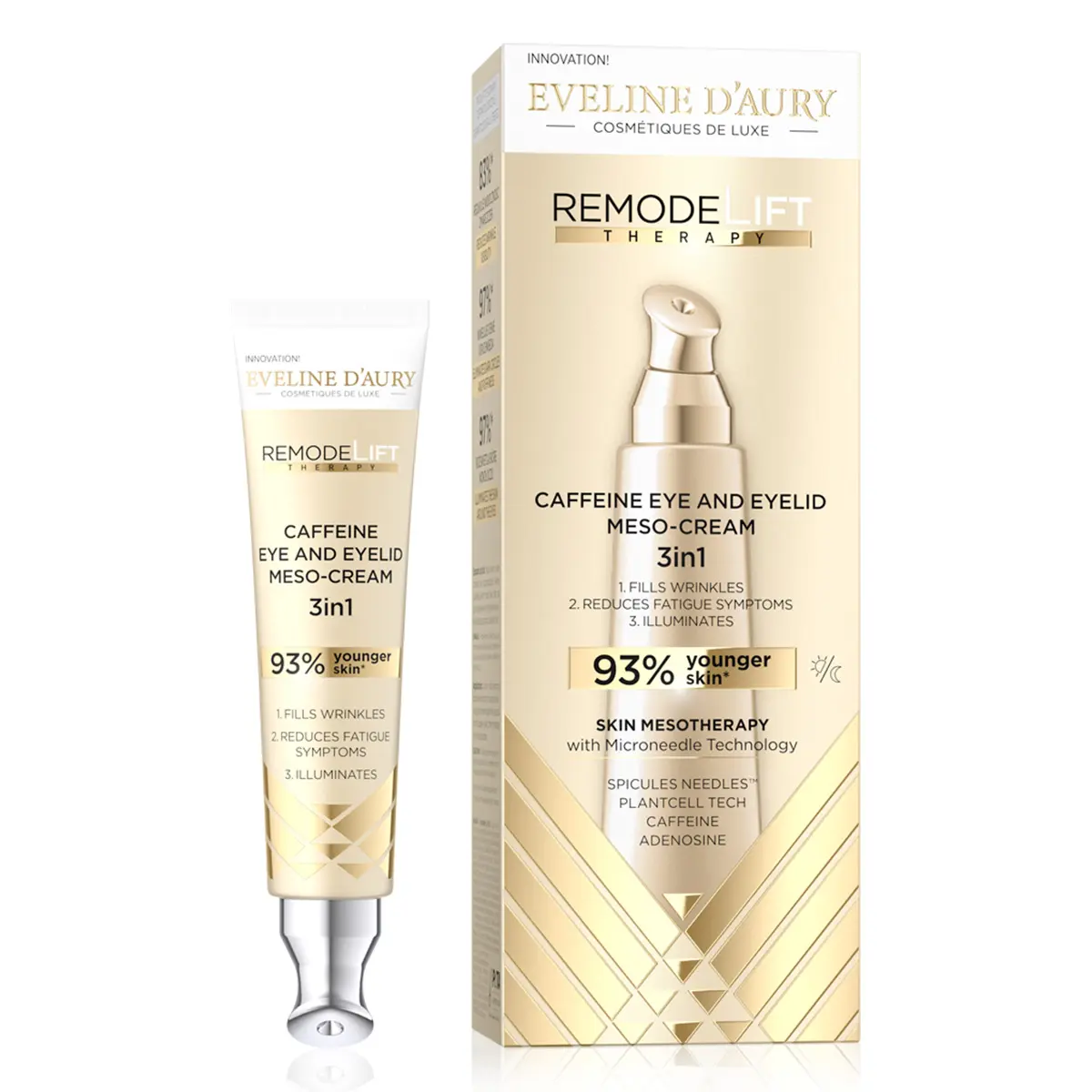 Eveline Remodelift Anti Wrinkle Eye Cream With Microneedles 15 ml - view 1