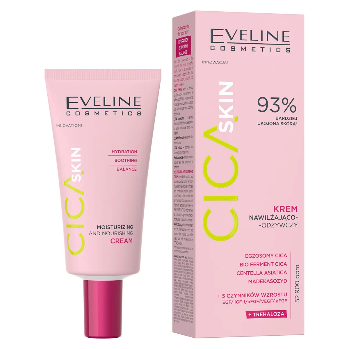 Eveline Cica Skin Light Moisturizing & Nourishing Cream 30 ml - view 1