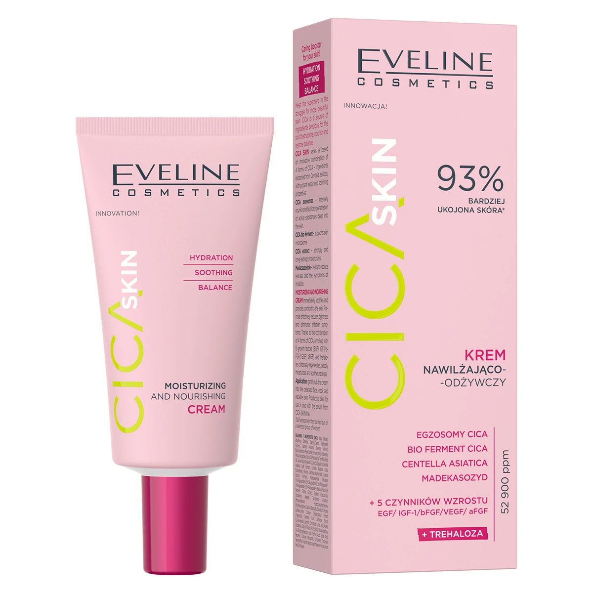 Eveline Cica Skin Light Moisturizing & Nourishing Cream 30 ml
