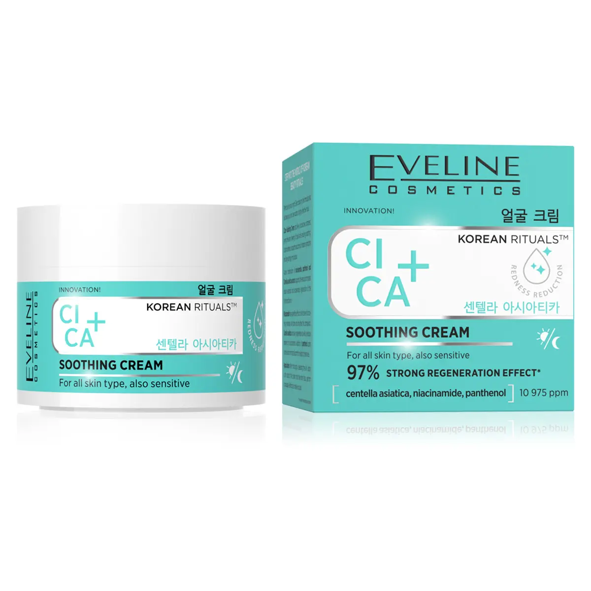 Eveline Korean Rituals Cica + Soothing Cream 50 ml - view 4