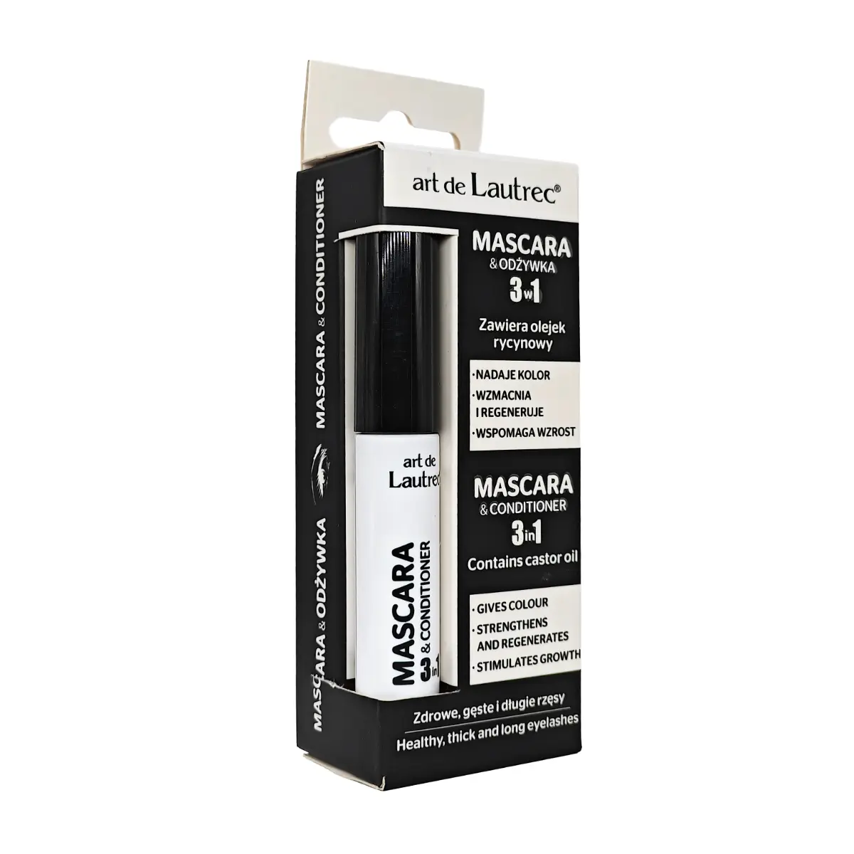 Art Du Lautrec Black And White Mascara And Conditioner 3 In 1 - view 1