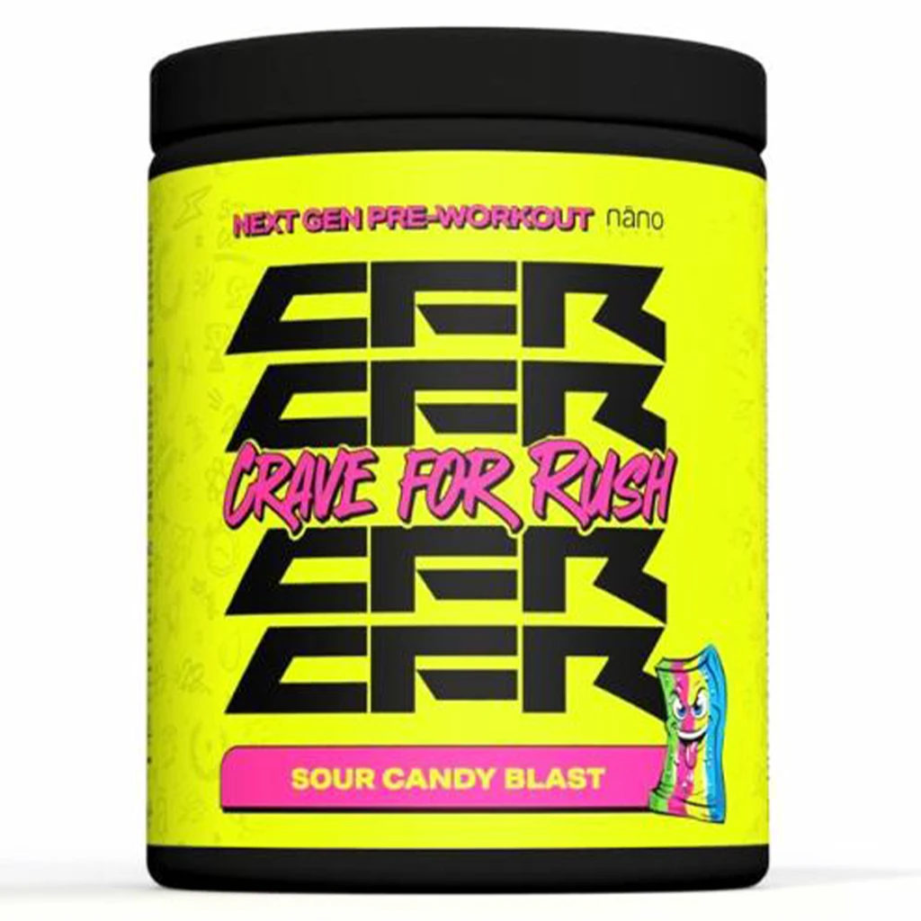 Nano Next Gen Pre-Workout CFR Sour Candy Blast 400 gm
