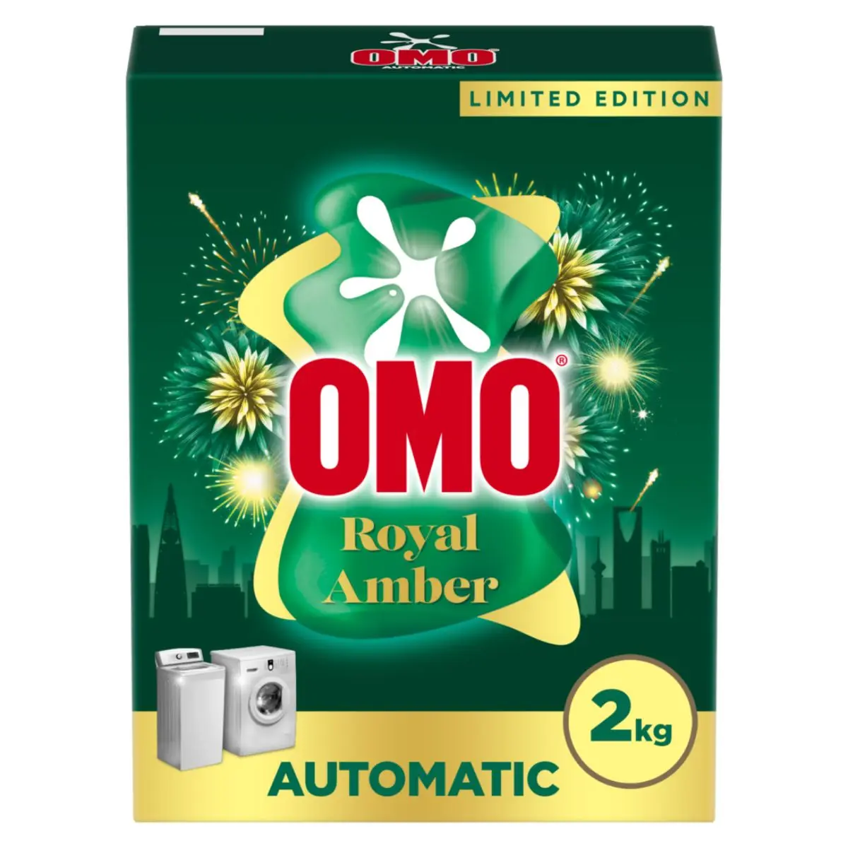 Omo Laundry Detergent Powder Royal Amber Limited Edition 2 kg - view 1
