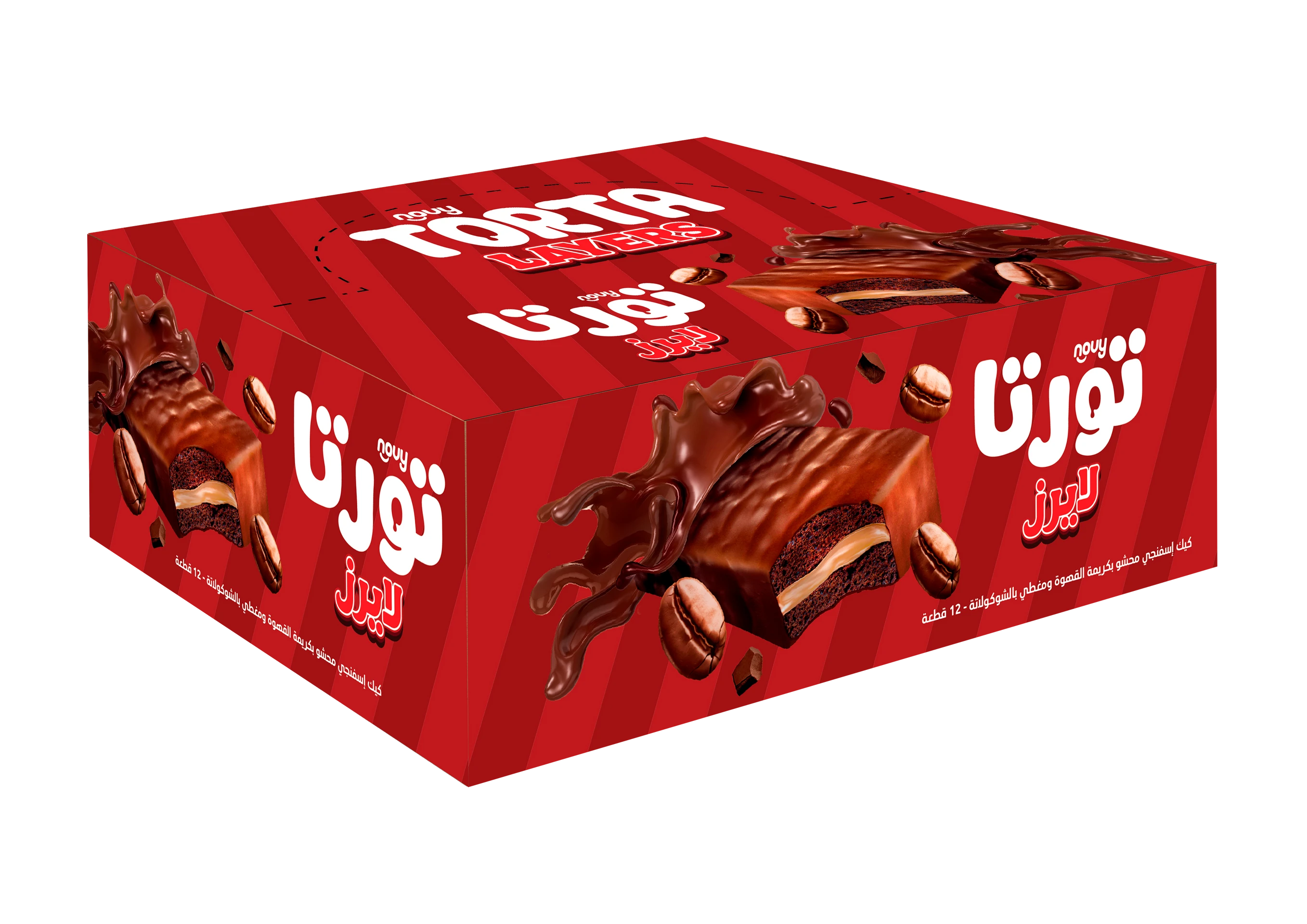 Novy Torta Layers Cake Coffee 300 gm