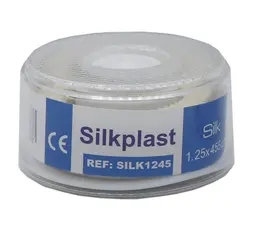 Silkplast Silk Tape 1.25 cm x 4.55 M 1 Pcs