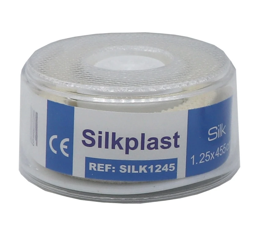 Silkplast Silk Tape 1.25 cm x 4.55 M 1 Pcs