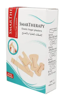 Smarttherapy Finger Plasters Assort 24 Pcs