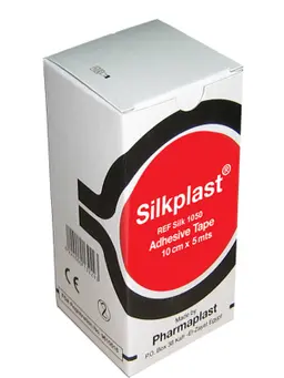 Silkplast Silk Tape 10 cm x 4.55 M 1 Pcs