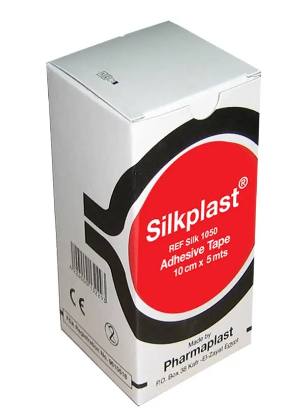 Silkplast Silk Tape 10 cm x 4.55 M 1 Pcs - view 1