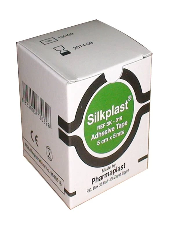 Silkplast Silk Tape 5 cm x 4.55 M 1 Pcs