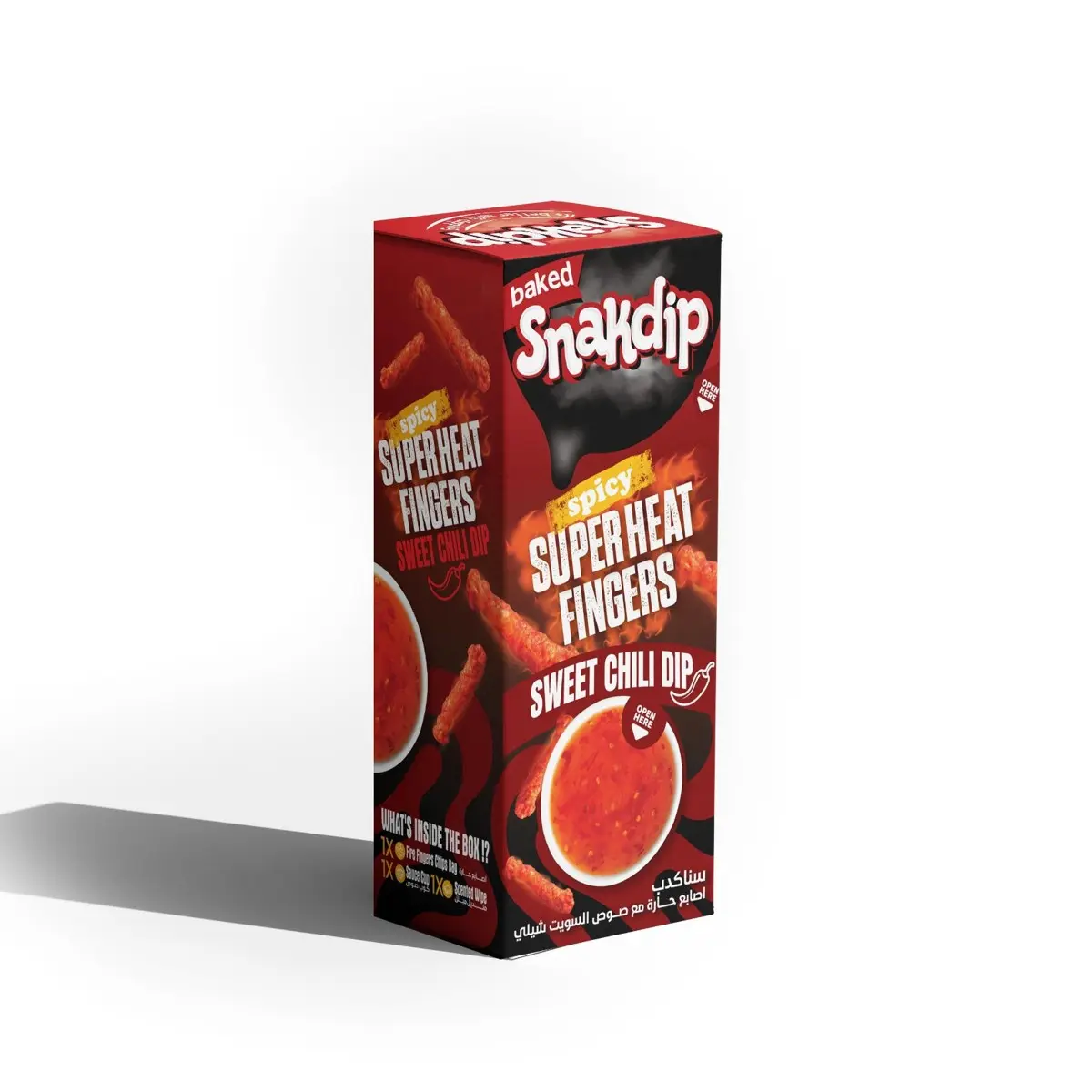 SnakDip Spicy Super Heat Fingers Sweet Chili Dip 120 gm - view 1