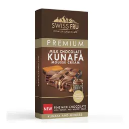 Swissfru milk kunafa bar with mousse cream 150 gm