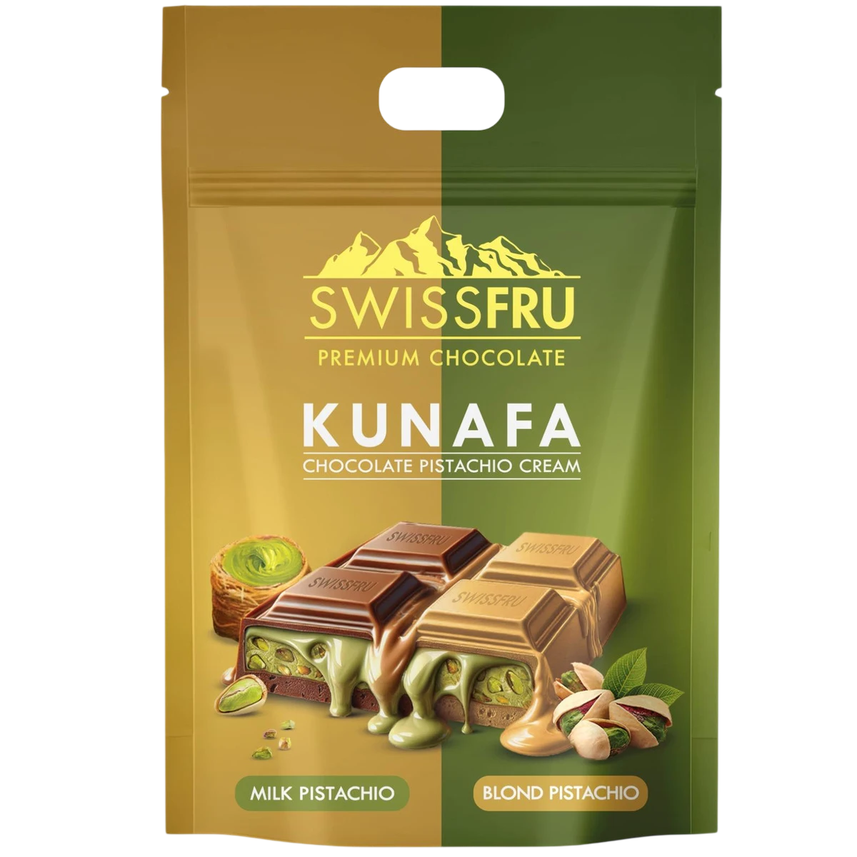 Swissfru gift bag mix pistachio cream 250 gm
