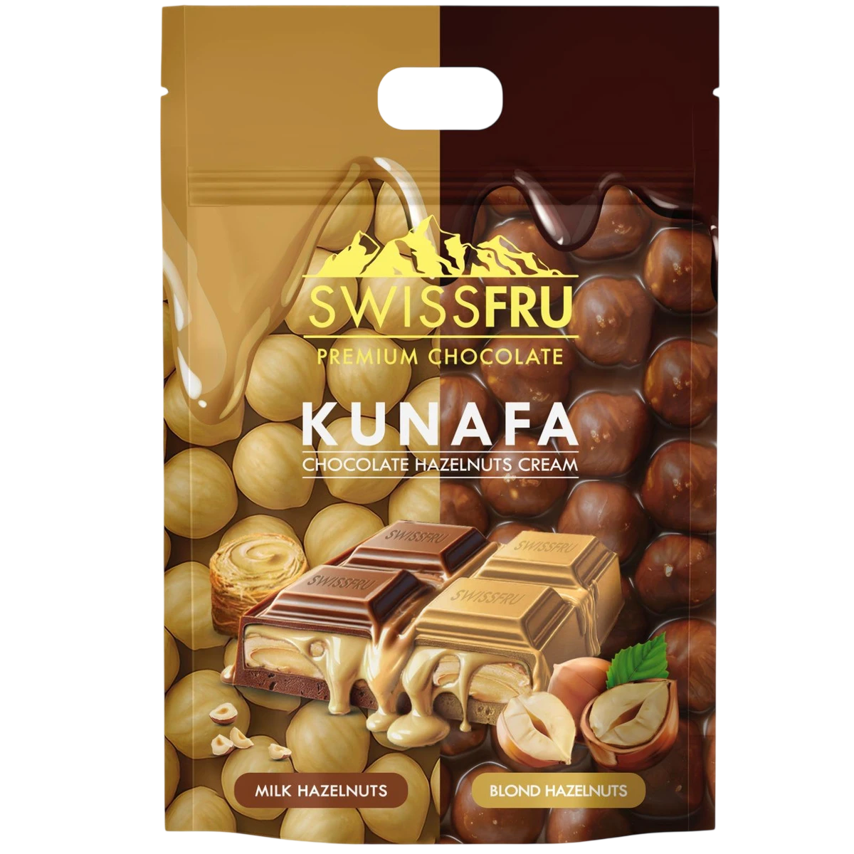 Swissfru gift bag mix whole hazelnut 250 gm