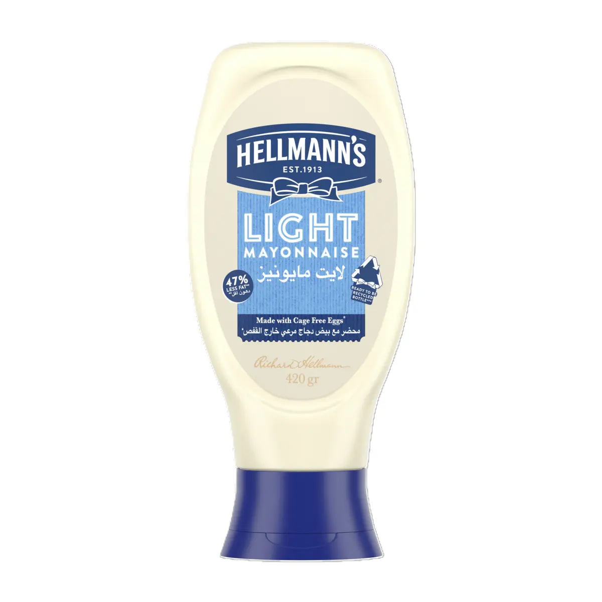 Hellmanns Light Mayonnaise 420 gm  - view 2