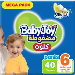 Baby Joy Mega Pants Size 6 Bag 40 pcs