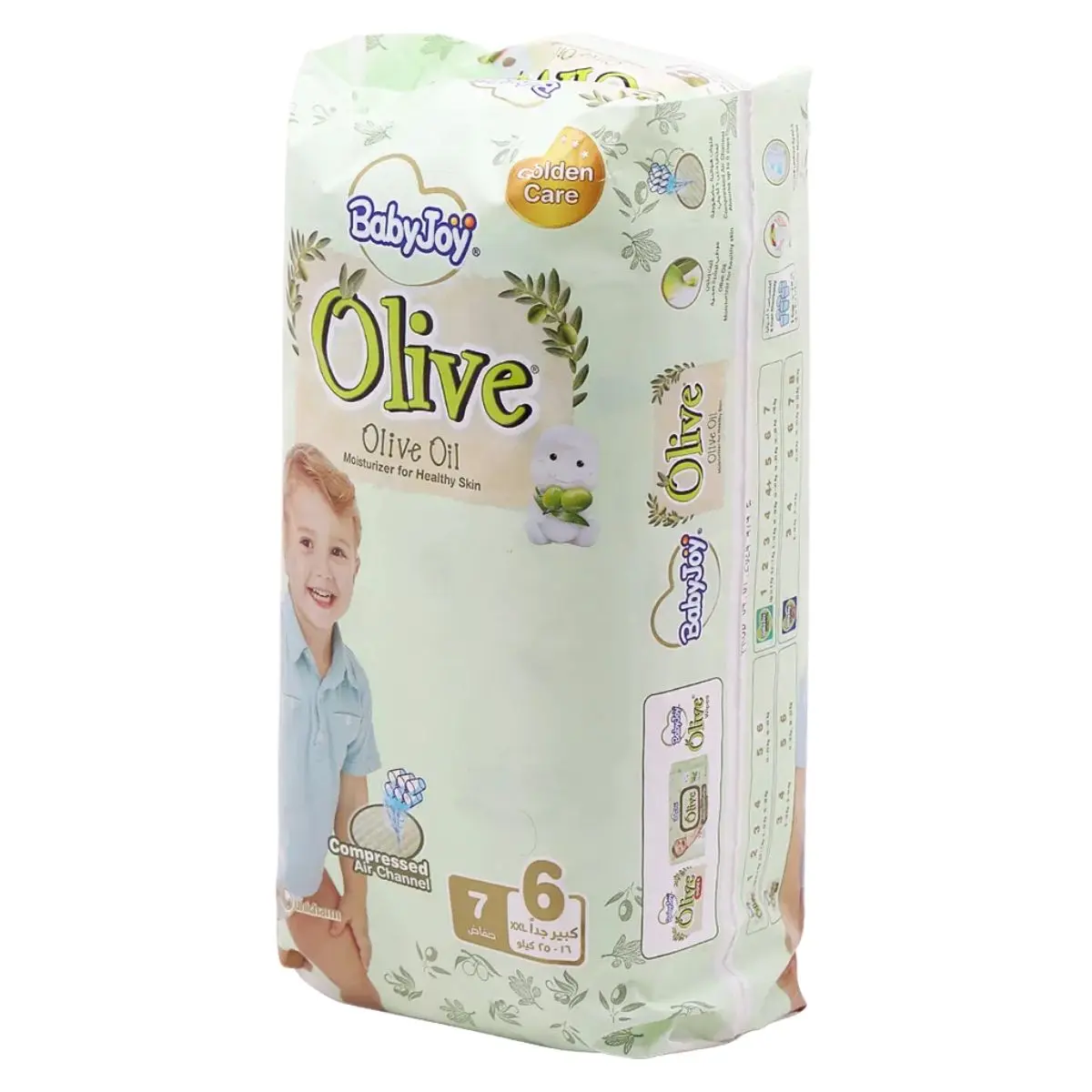 Baby Joy Olive Oil Saving Tape Diaper Size 6 Pack 7 Pcs - view 5