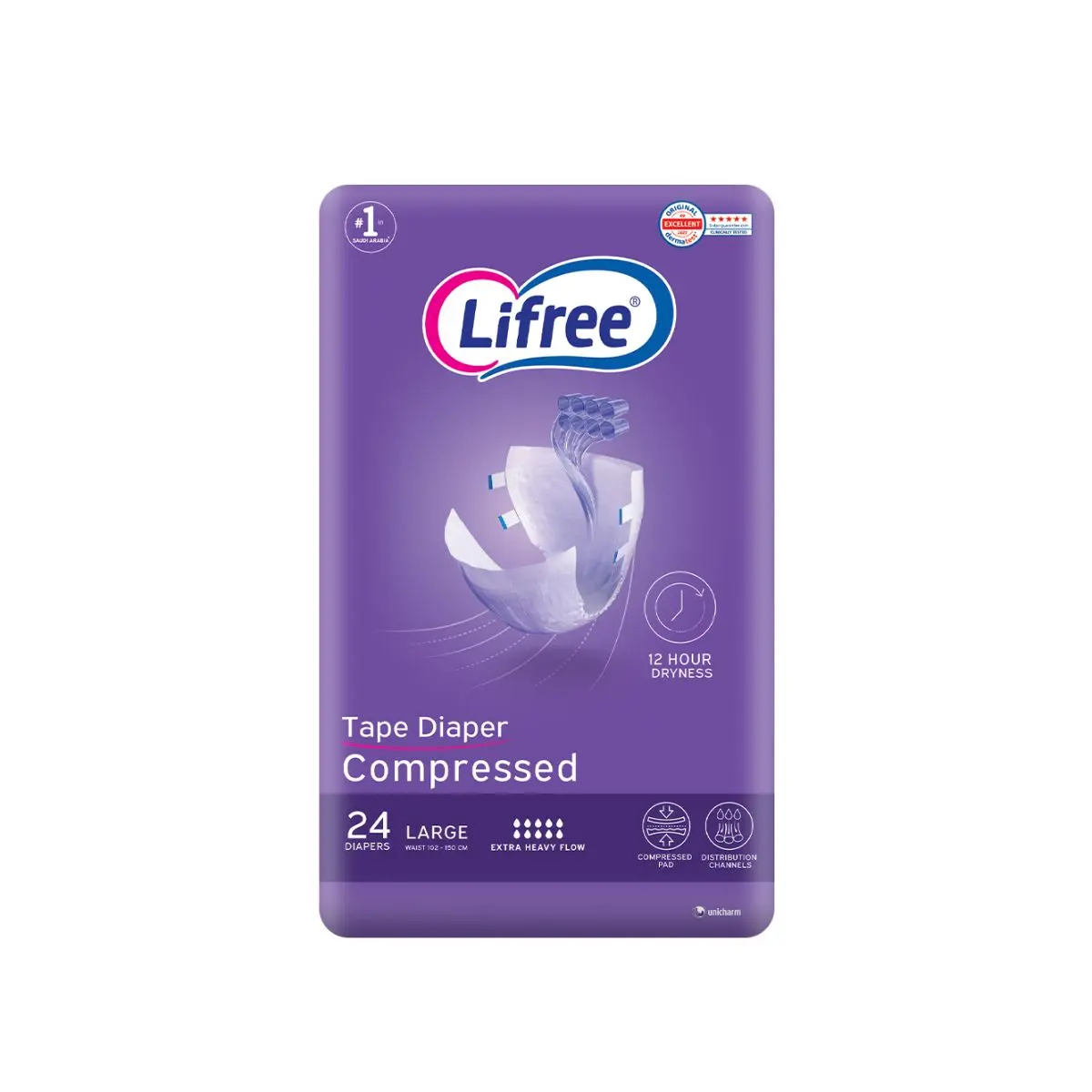 Lifree Adult Diaper Tape Size L 24 pcs - view 8